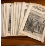 "The Illustrated London News", A very large lot of magazines all dating 1882 and comprising July (