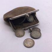 A small selection of Great British Coins including 1920's 3d etc.