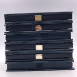 A Selection of six royal Mint Year Proof Coin Collections for 1983, 1984, 1985, 1987, 1992 and