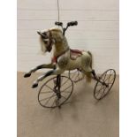 A Vintage Stevenson Brothers Horse Tricycle