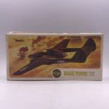 Airfix model plane kit of a 1972 Black Widow P-61