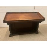 An early 19th Century Mahogany Table Lectern. (H52cm W80cm D39cm)