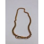 A 9ct gold Albert Chain (Total Weight 31.6g)