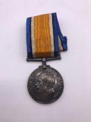 A WWII British War Medal 35366 PTE. F. Poole