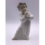 A Lladro figure of a angel