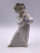 A Lladro figure of a angel