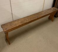 A Rustic Bench (182 cm x 22 cm x 45 cm)