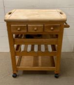 A Contemporary Butchers Block in Pine