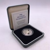 A 1994 £2 Silver Proof Bank of England Tercentenary