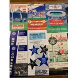 A Selection of Vintage Football programmes including many England matches from the 1950's and 1970'