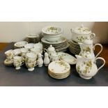 A large selection of Noritake Ireland dinner and tea service
