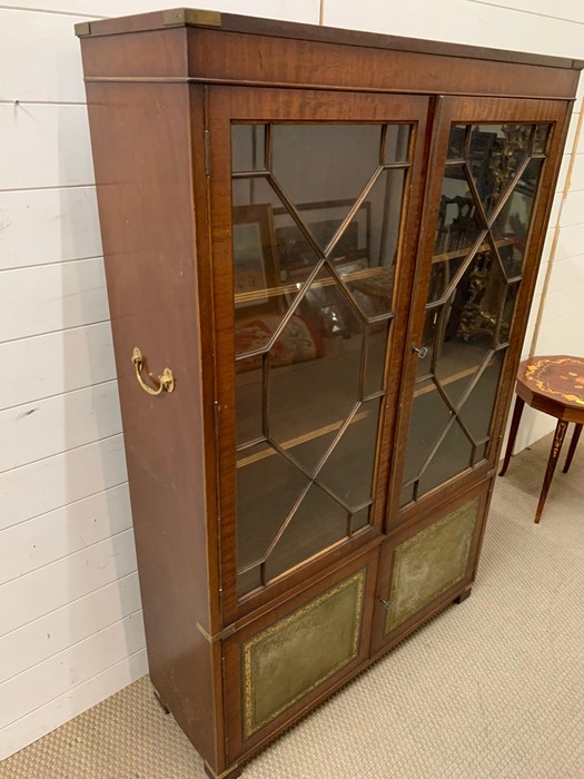 A reproduction campaign library bookcase