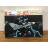 A boxed sealed Hobby Craft Avro Arrow CF-105 model kit HC1651
