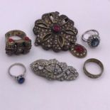 A small selection of quality costume jewellery