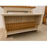 A wall hanging plate rack (H65cm W110cm D33cm)