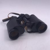 A Cased pair of Carl Zeiss Jena Deltrintem 8 x 30 Binoculars