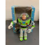 A Buzz Lightyear figure