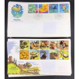 A selection of approximately 155 First Day Covers