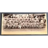 A panoramic photograph of Indian Sikh soldiers, 19th/20th century