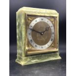 A Charles Fox Bournemouth marble clock