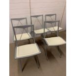 A set of six folding chairs by Catalan Bella Italia