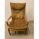 A vintage Parker Knoll chair PK1016/7/8/9