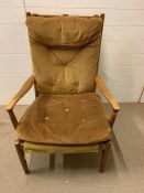 A vintage Parker Knoll chair PK1016/7/8/9