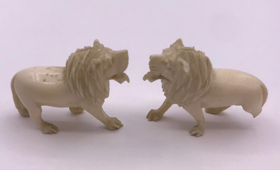 A small selection of ivory netsuke