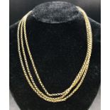 A 9ct gold chain (Approximate weight 18.9g)