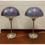 A Pair of Mid Century Mushroom Lamps