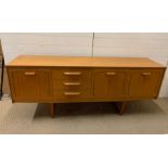 A Mid Century sideboard by Estateroom (H73cm W180cm D43cm)