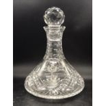 A Boxed Stuart Crystal Decanter