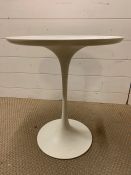 A 1960's Tulip Arkana side table (H 51 cm Diameter 45 cm)