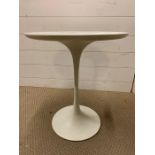 A 1960's Tulip Arkana side table (H 51 cm Diameter 45 cm)