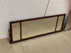 A Triptych Georgian Mirror, original glass is also included in the sale.125cm L x 44cm H