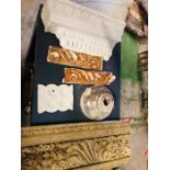 A Selection of Vintage Decorative plaster Mouldings