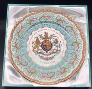 A royal Collection 80th Birthday of HM Queen Elizabeth II Limited edition charger 192/1000