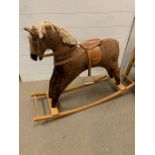 A children's rocking horse