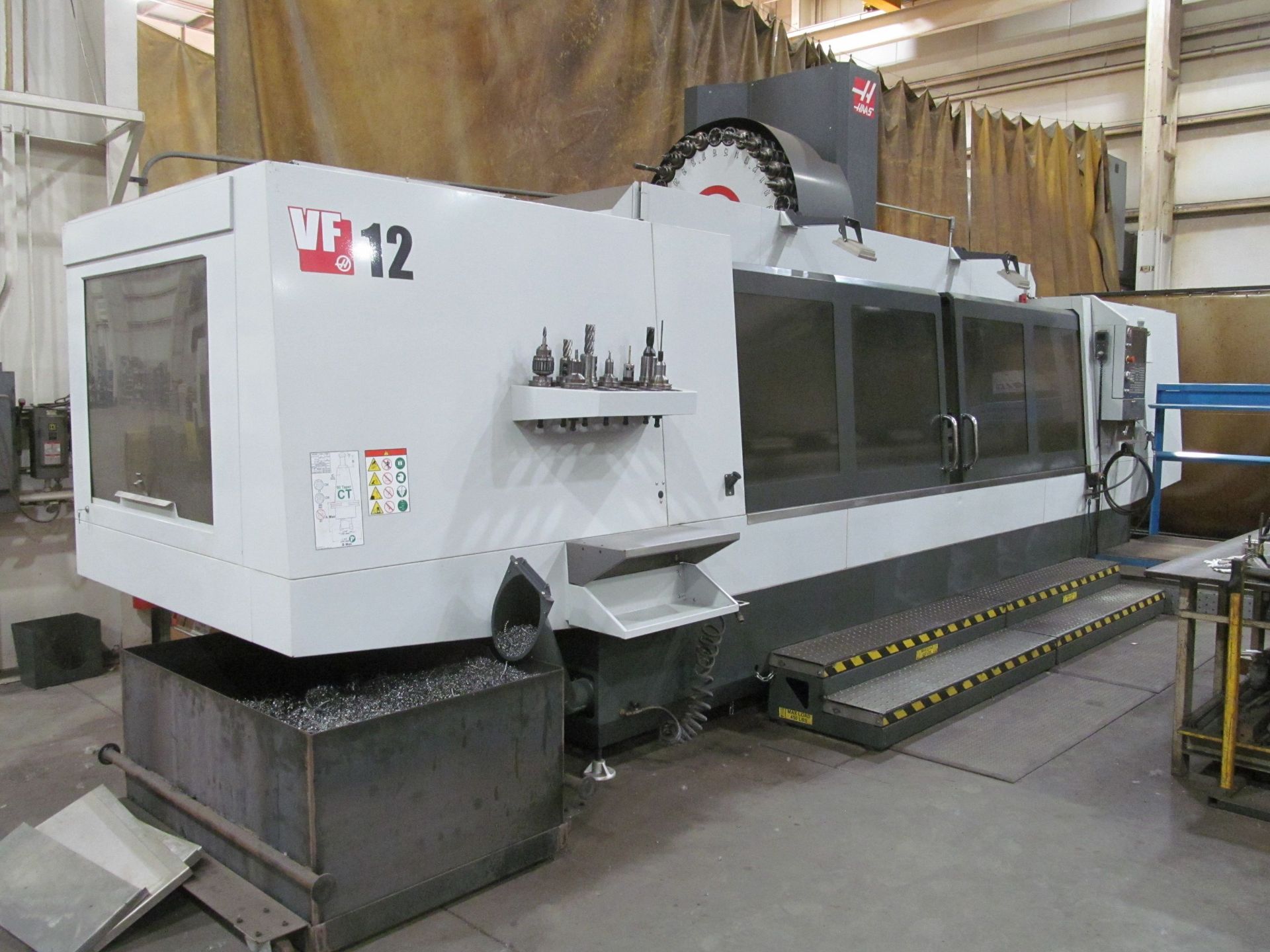 Haas 3-Axis Model VF-12/50 CNC Vertical Machining Center, S/N: 1135485 (2017); with Haas CNC