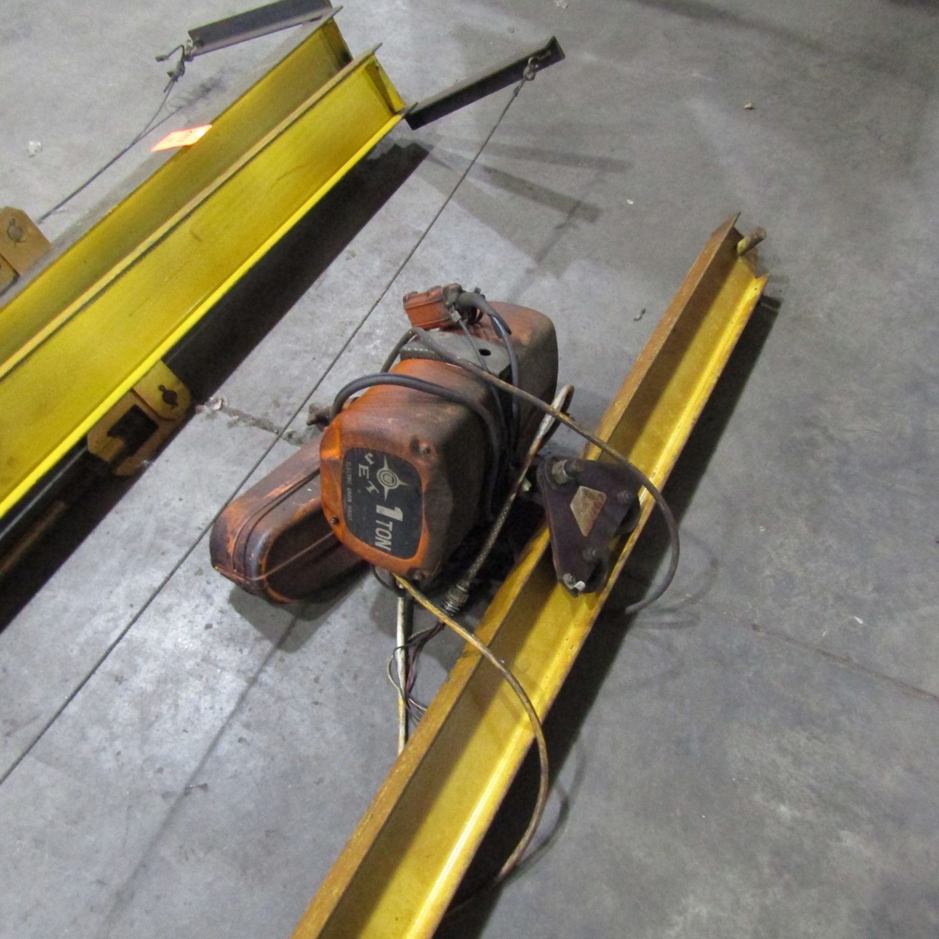 8 ft. Jib Crane; with Jet 1-Ton Hoist - Image 2 of 2