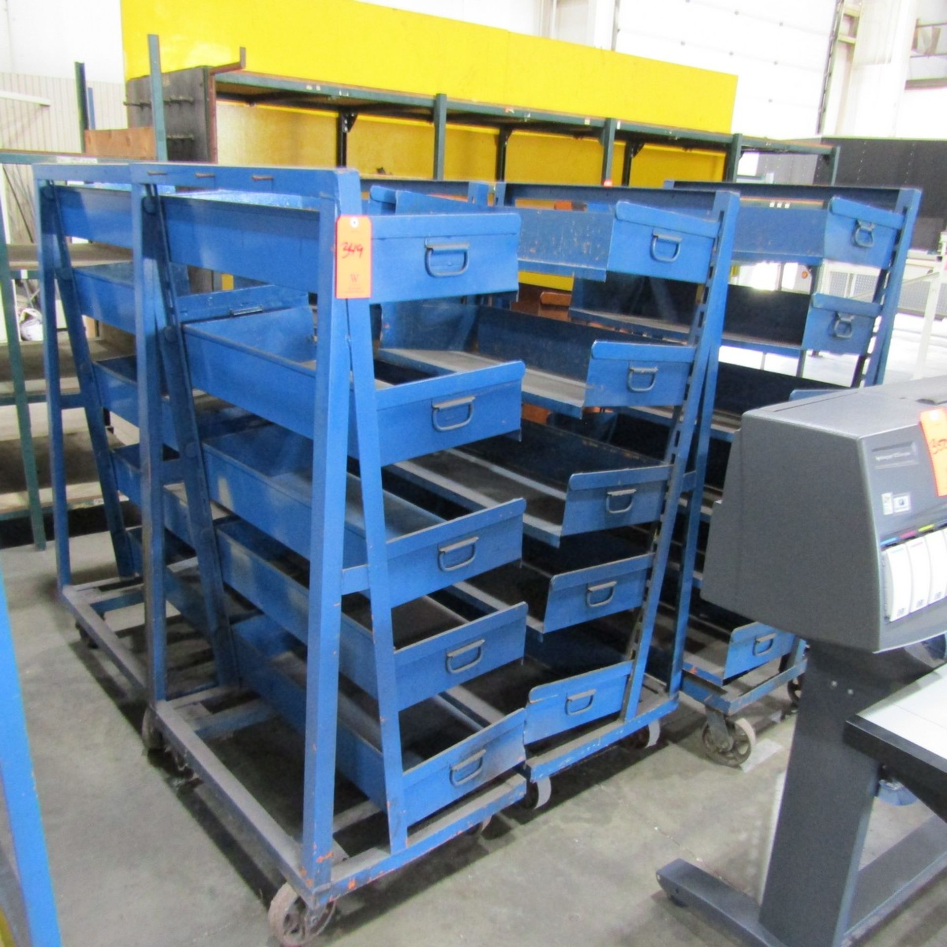 5-Tier Portable Parts Racks