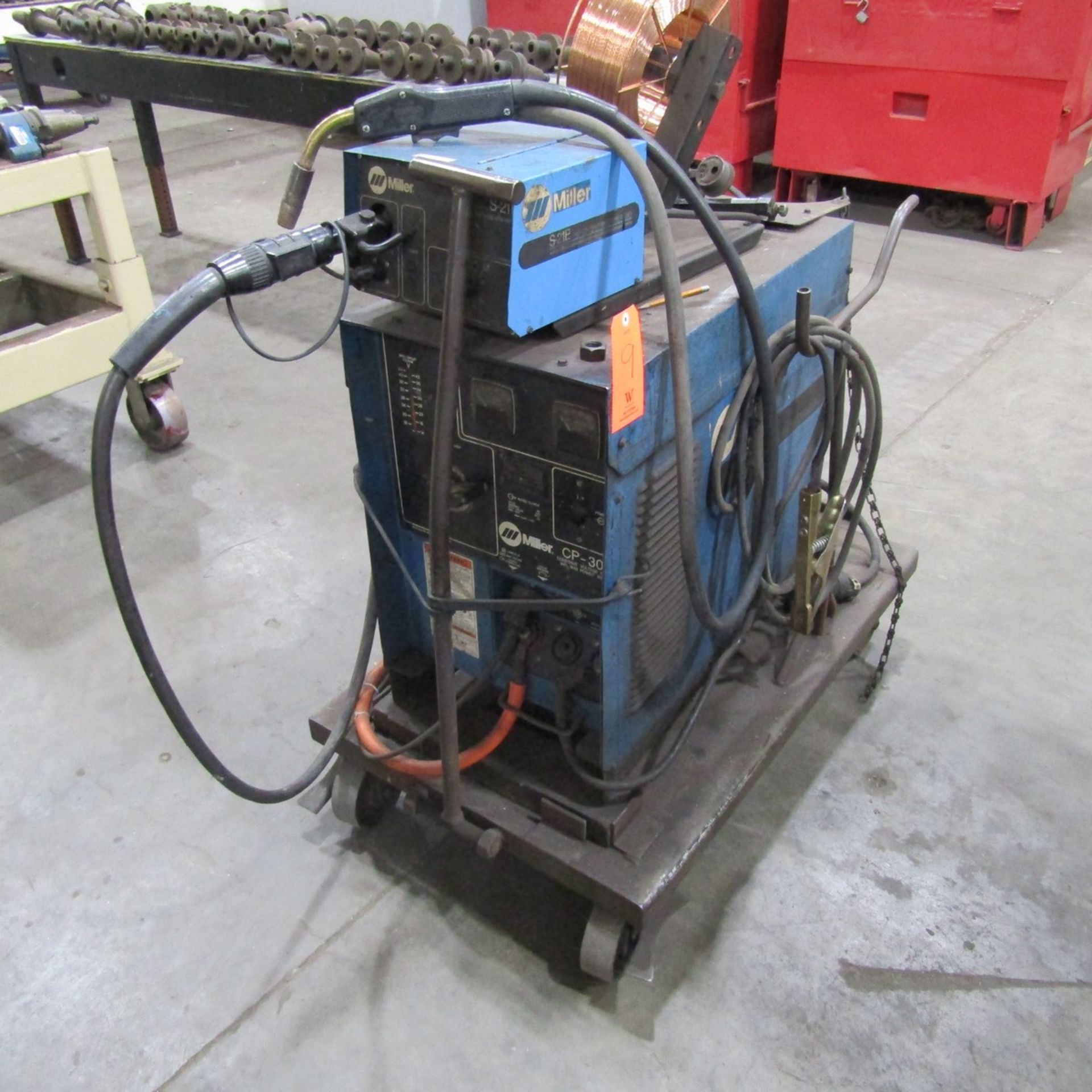 Miller 300-Amp Model CP-300 Constant Voltage DC Arc Welding Power Source, S/N: KB027432; Inupt: