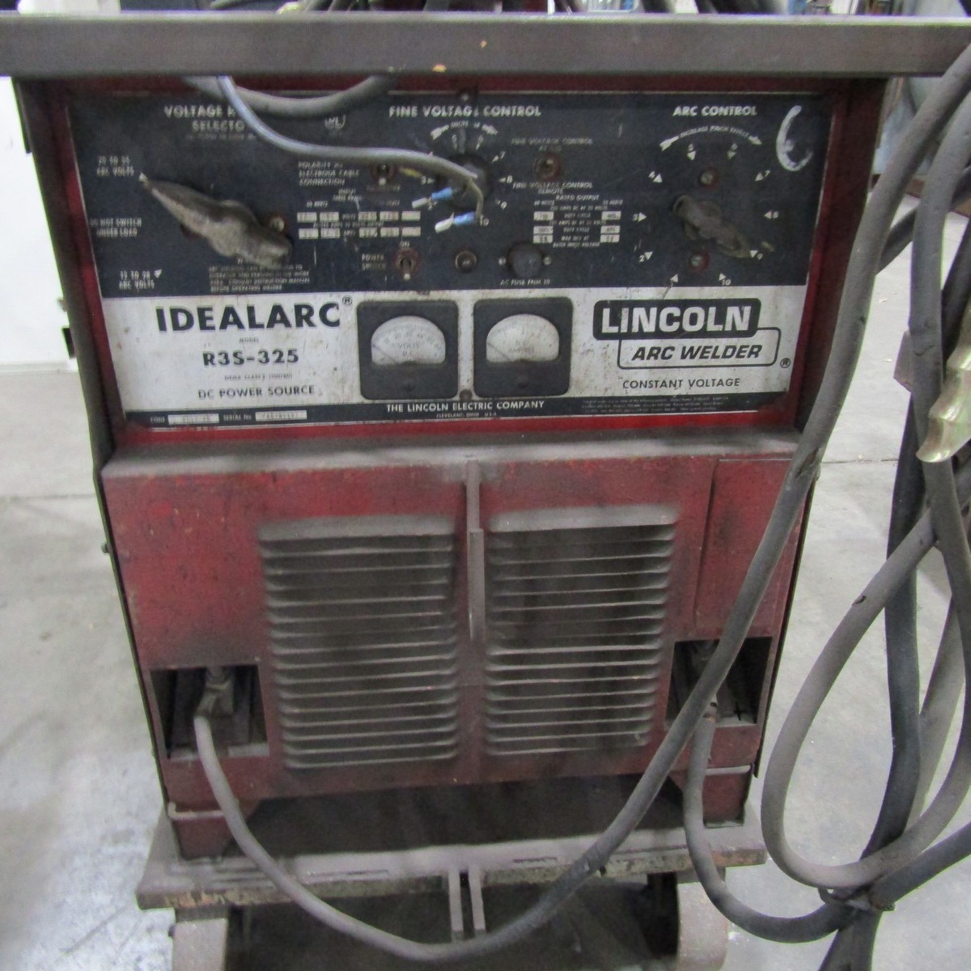 Lincoln-Electric 325-Amp Idealarc R3S-325 Constant Voltage DC Power Source Arc Welder, S/N: - Image 2 of 2