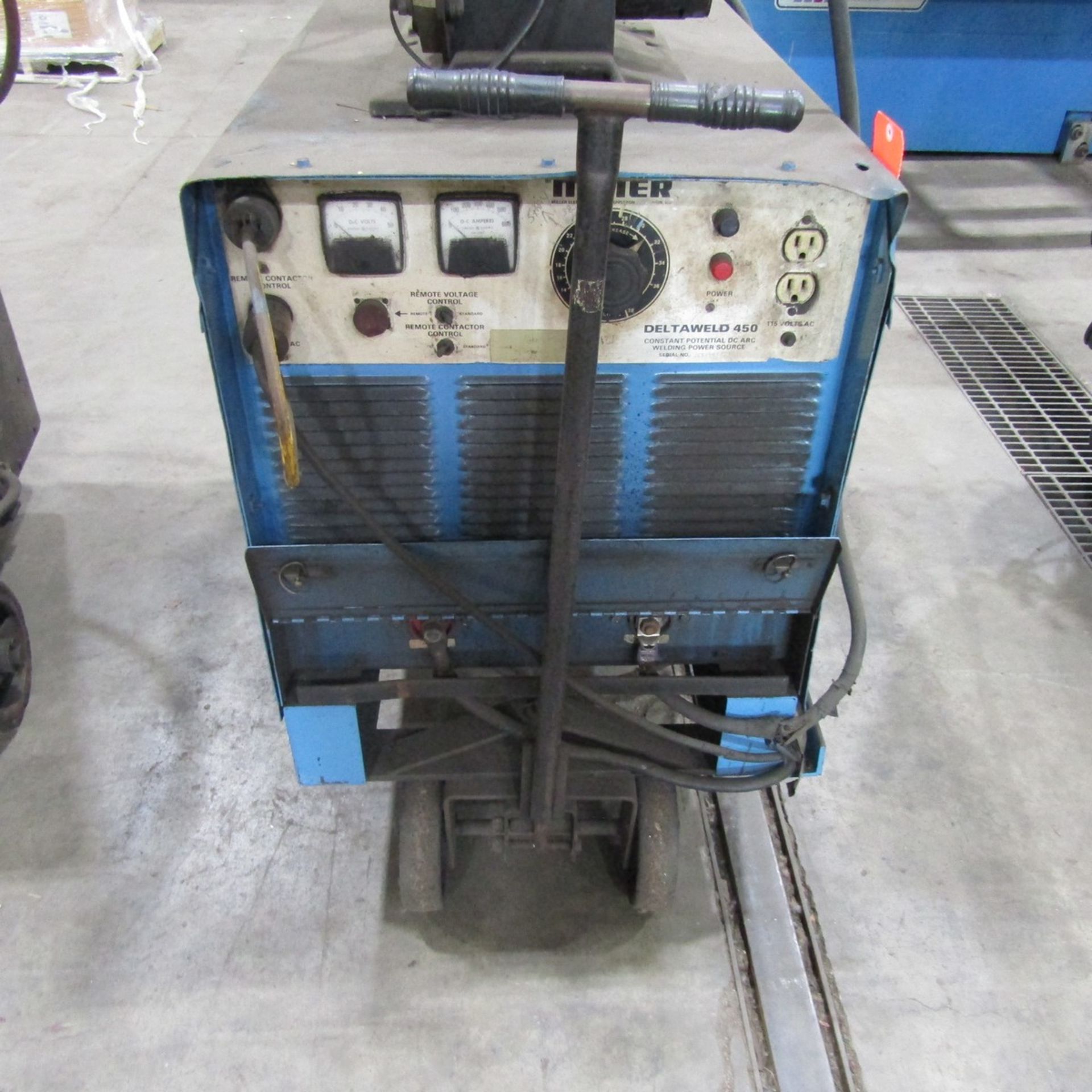 Miller 450-Amp Deltaweld 450 Constant Potential DC Arc Welding Power Source, S/N: JC589887; with - Image 2 of 2