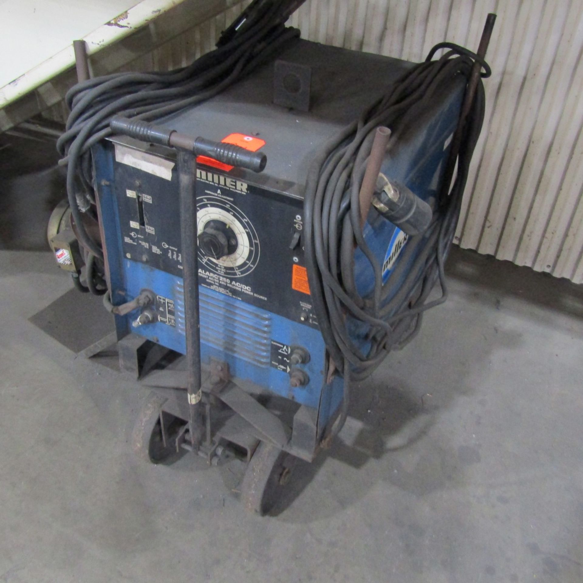 Miller 250-Amp Dialarc 250 AC/DC Constant Current AC/DC Arc Welding Power Source, S/N: JF913632;