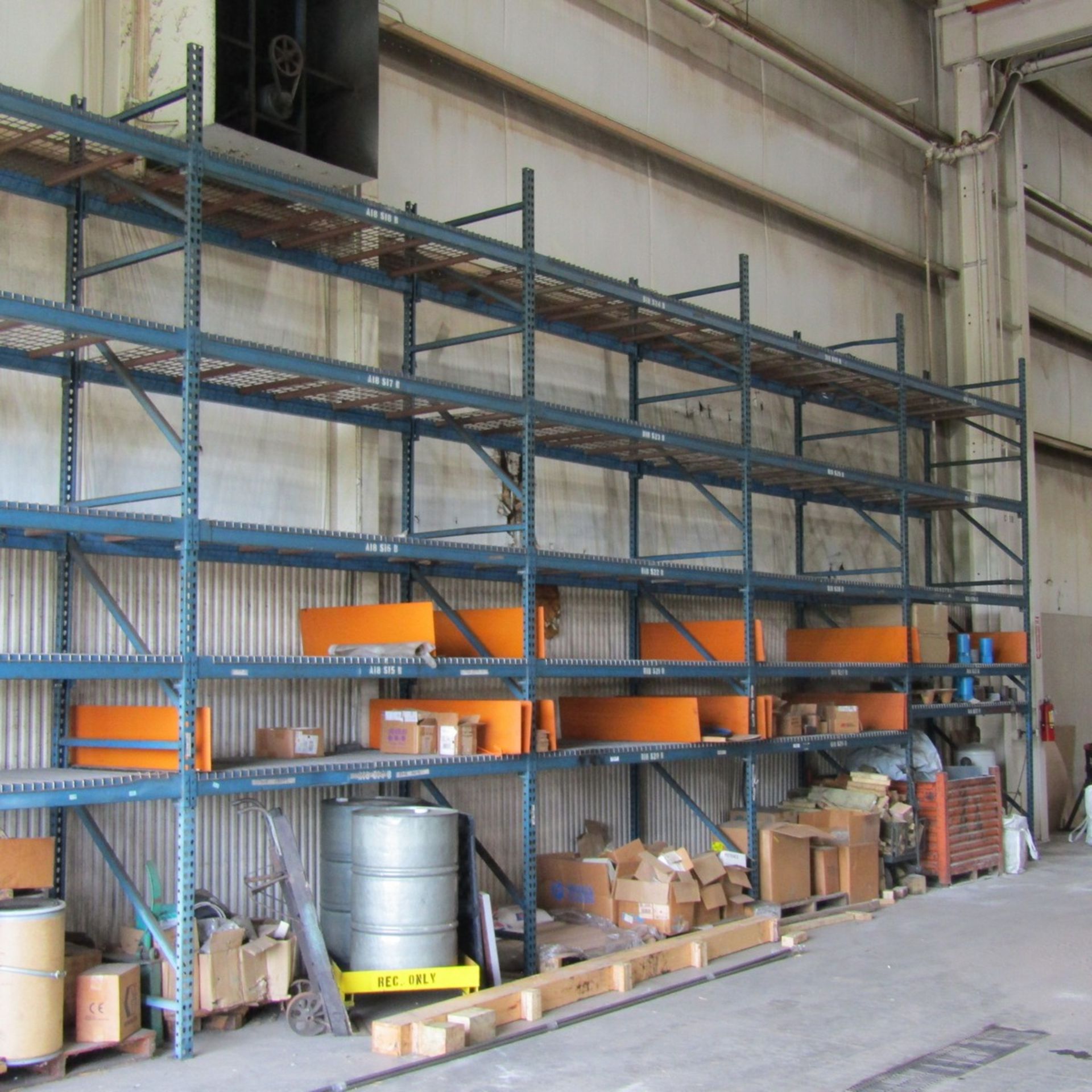 Lot - (6) Sections of Pallert Racking, to Include: (7) 14 ft. Uprights, (58) 8 ft. Cross-Members, - Image 2 of 7