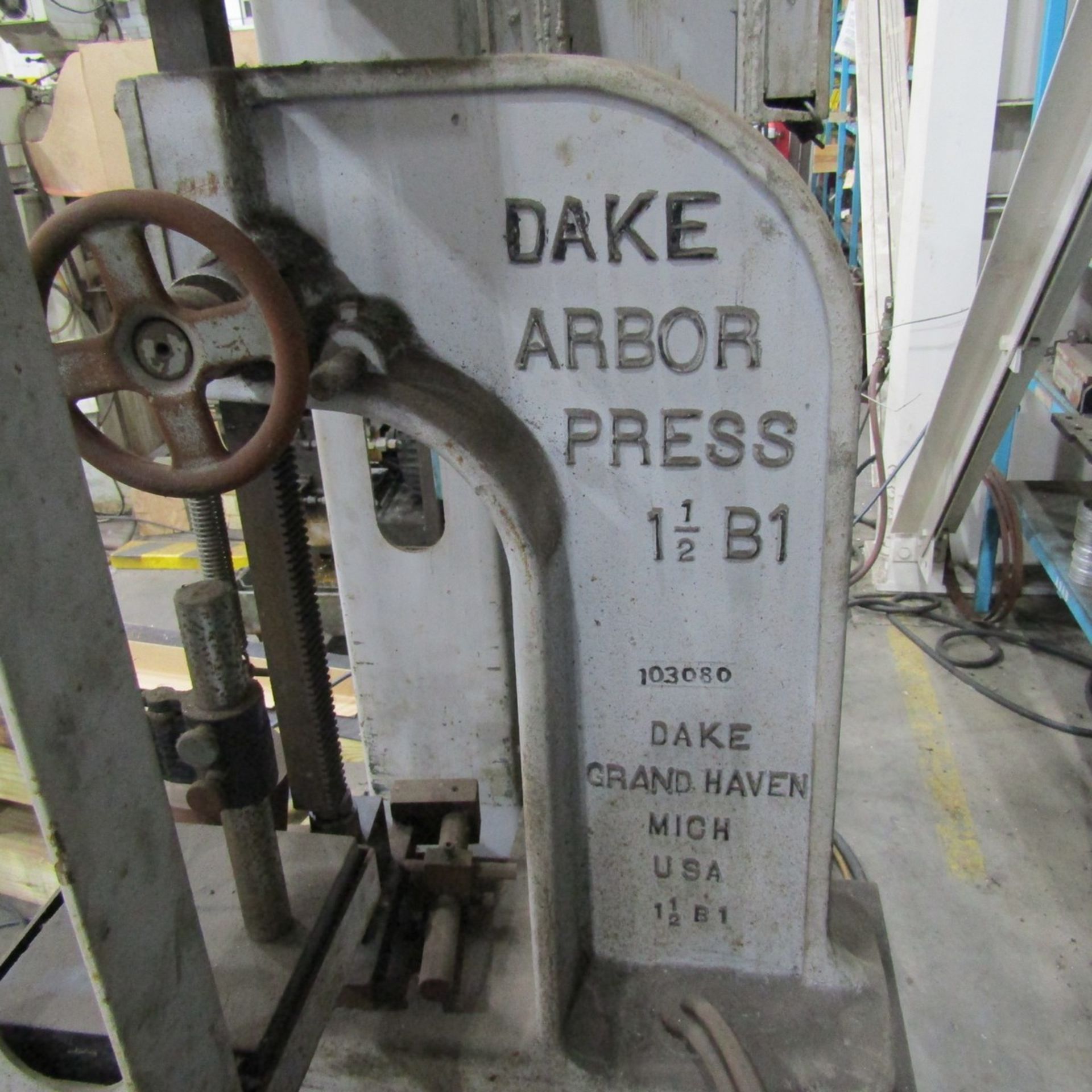 Dake 1,200 PSI H-Frame Hydraulic Press - Image 5 of 5