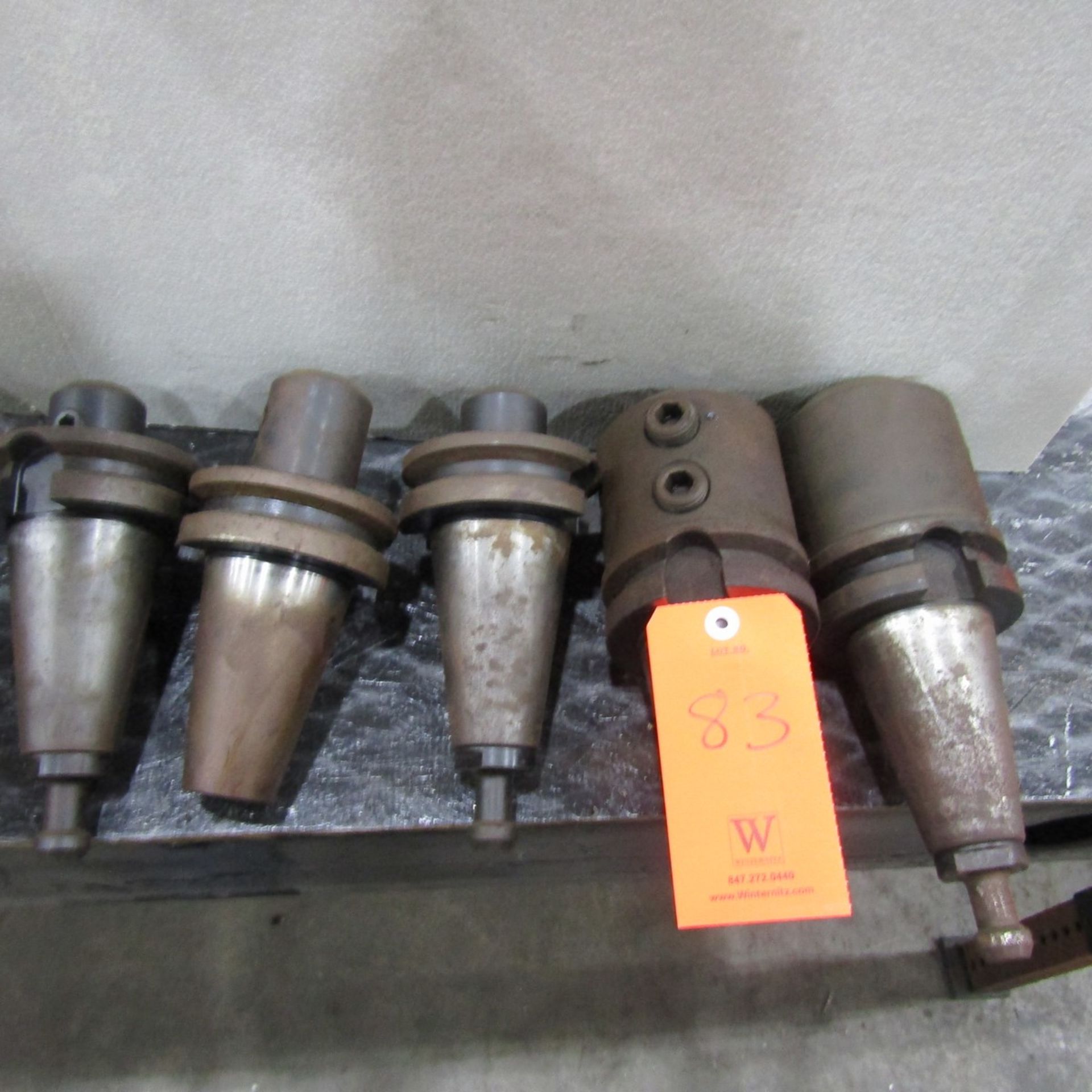 Lot - (5) CAT-50 Tool Holders