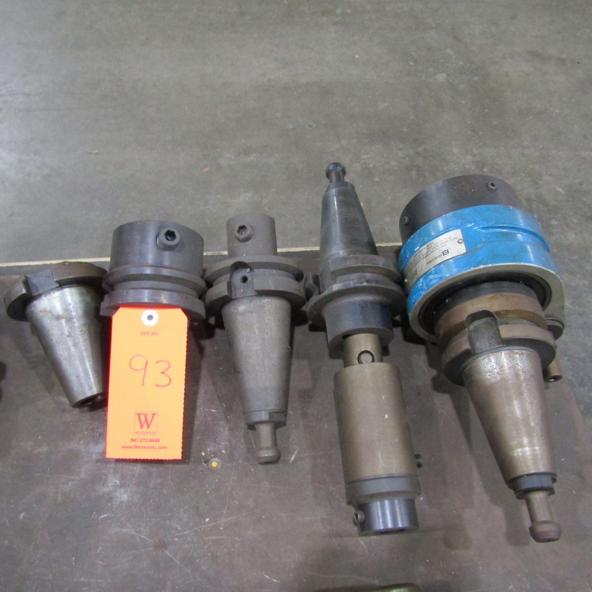 Lot - (5) CAT-50 Tool Holders