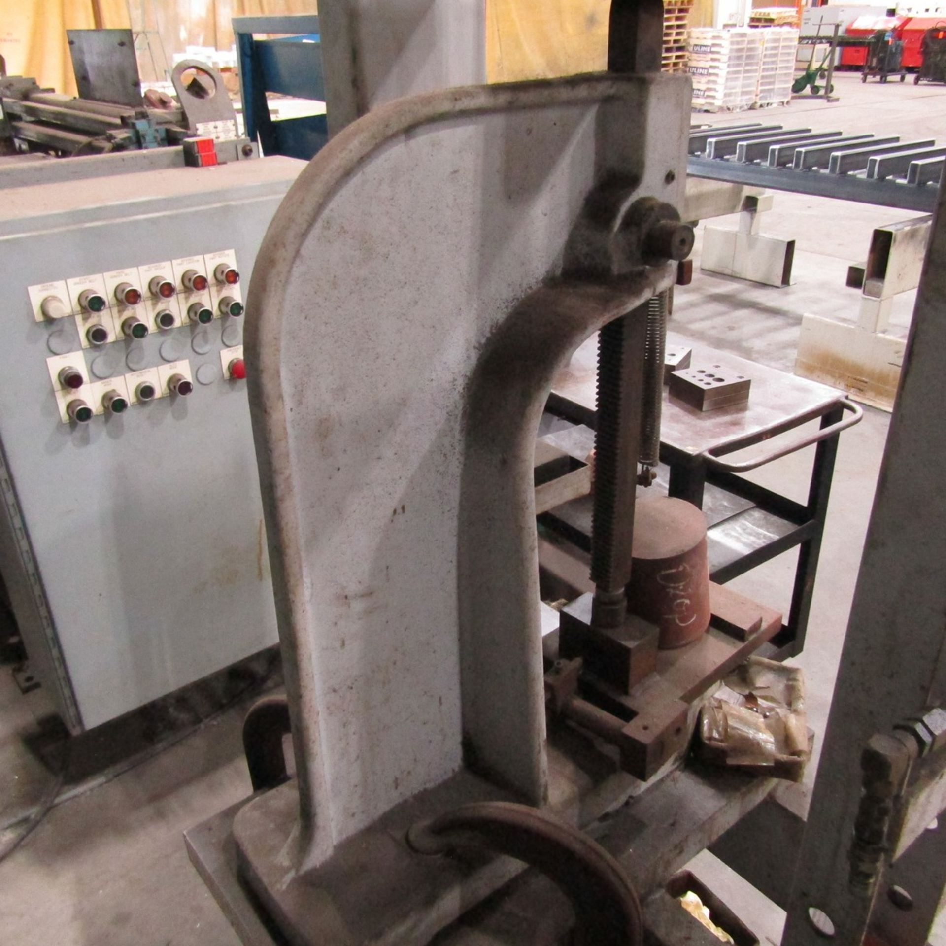 Dake 1,200 PSI H-Frame Hydraulic Press - Image 4 of 5